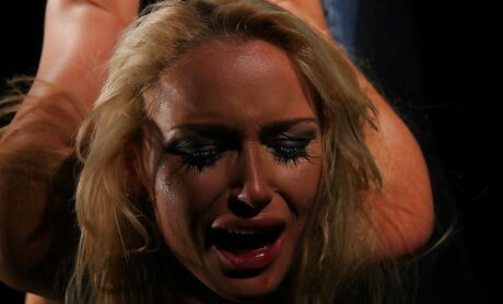 Superb american blonde Kathia Nobili in hardcore bdsm 